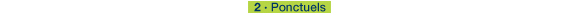 Services ponctuels